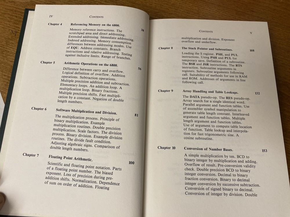 Practical Microcomputer Programming: The M6800 (Motorola) - W.J. Weller 1977 CPU