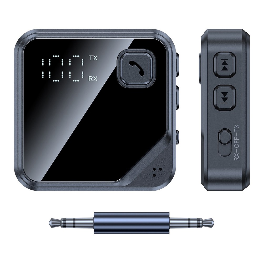 2-IN-1 Bluetooth 5.4 Transmitter Receiver Wireless Audio 3.5mm Jack Aux Adapter