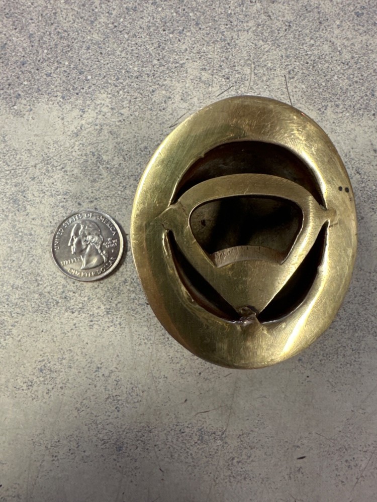 Brass Derby Hat Bottle Opener Excellent Condition!