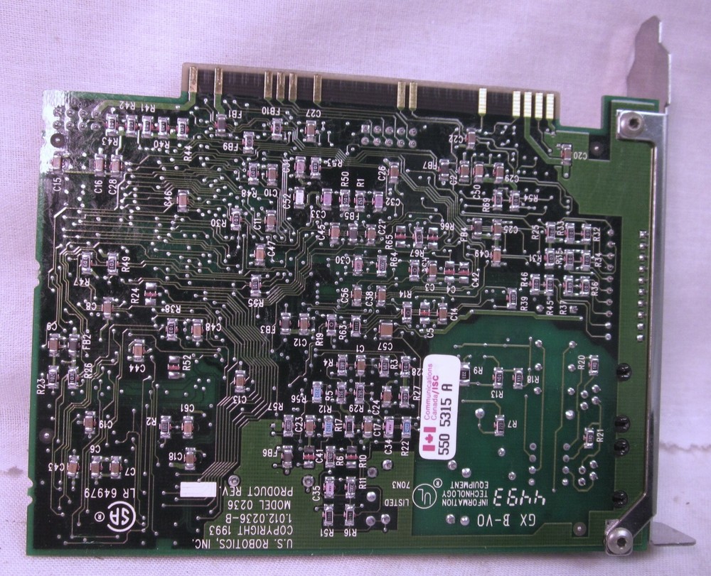 Gateway 2000 US Robotics 0236 Fax Modem Used
