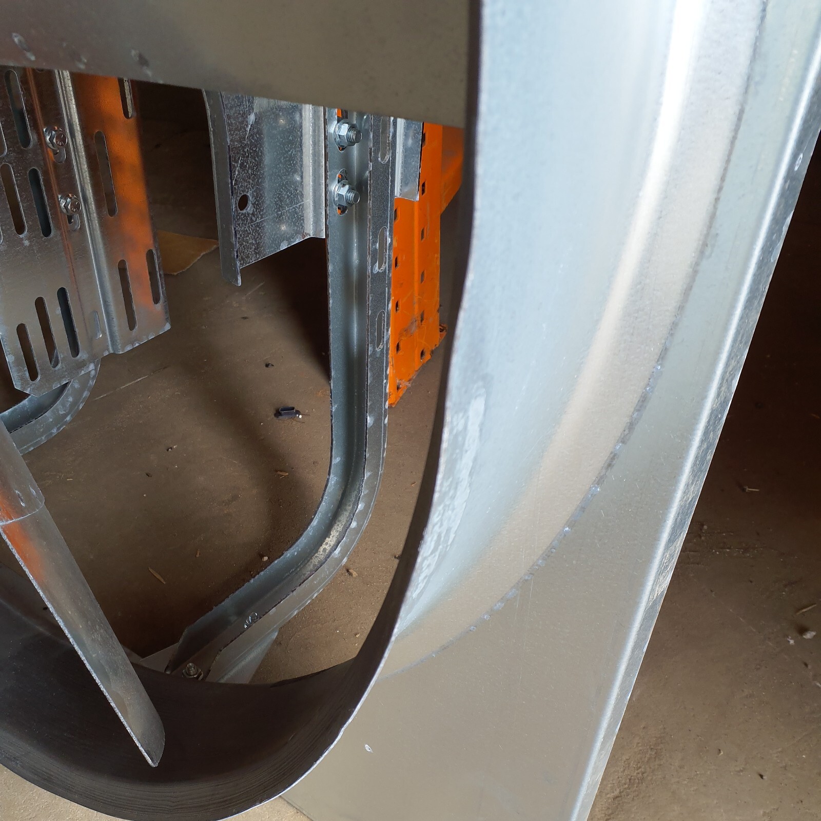 Dayton 1WDC2 Exhaust Fan 36" No Drive Package Standard Duty *SLIGHT DAMAGE*