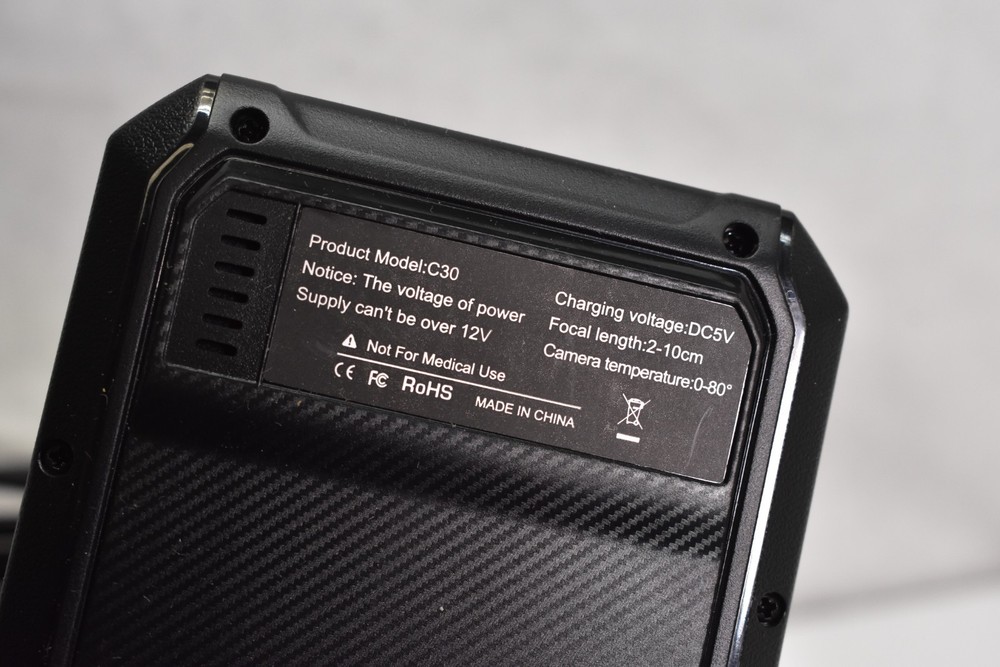 Endoscope Camera with Light, Borescope Camera with 4.3" IPS Screen, 1080P HD C30