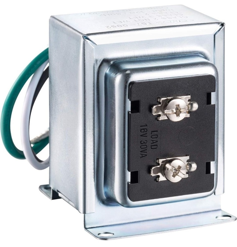 Maxdot 1 Pack Doorbell Transformer 16V 30VA Compatible with Ring Wired Video...