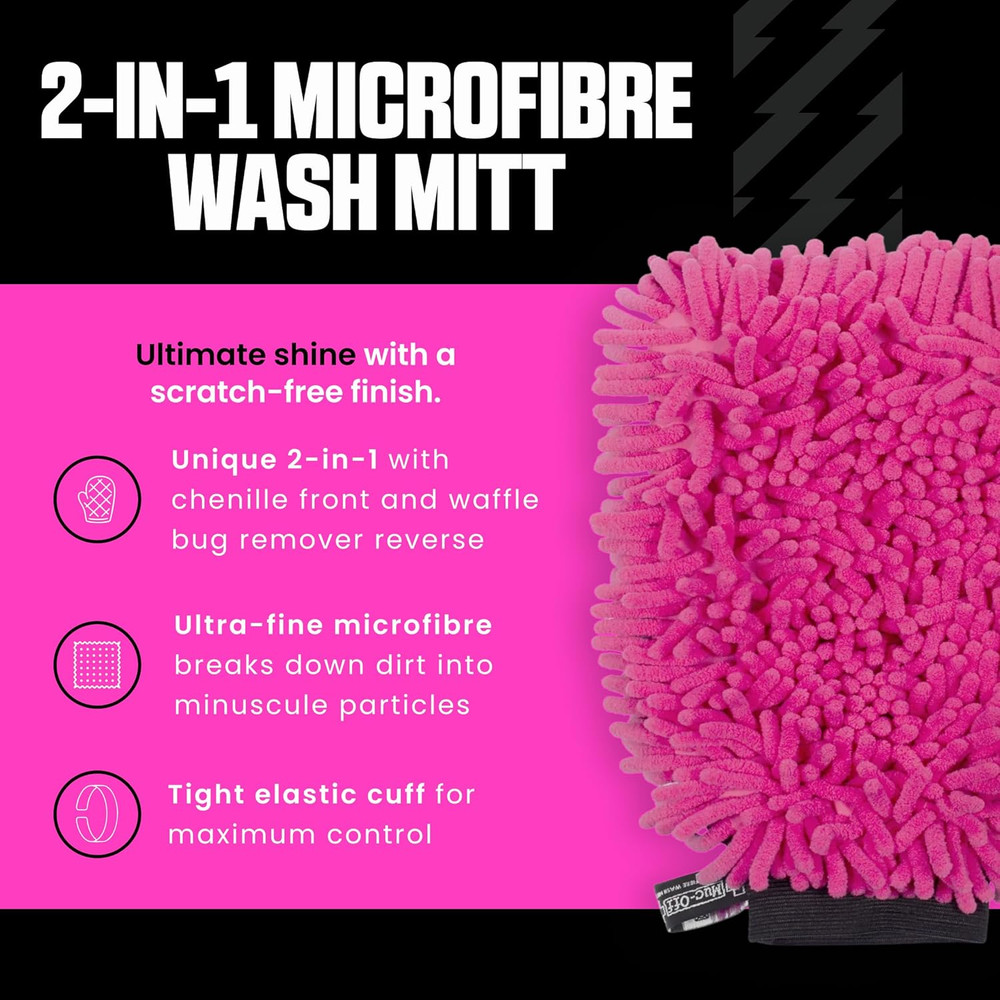 Waschhandschuh 2-In-1 Mikrofaser