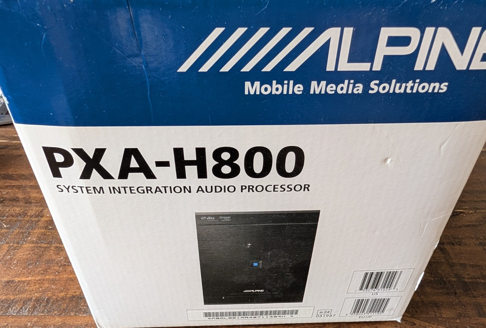Alpine PXA-H800 Car Audio Sound Processor System Integration Digital Audio Proce