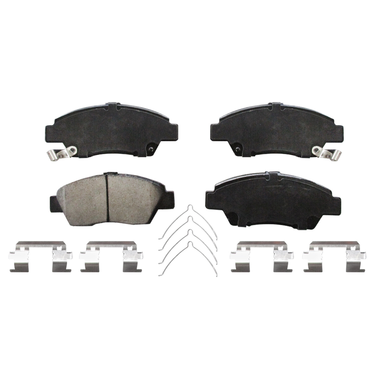 FRONT Brake Pads + REAR SHOES for 2009 2010 2011 2012 2015 Honda Fit