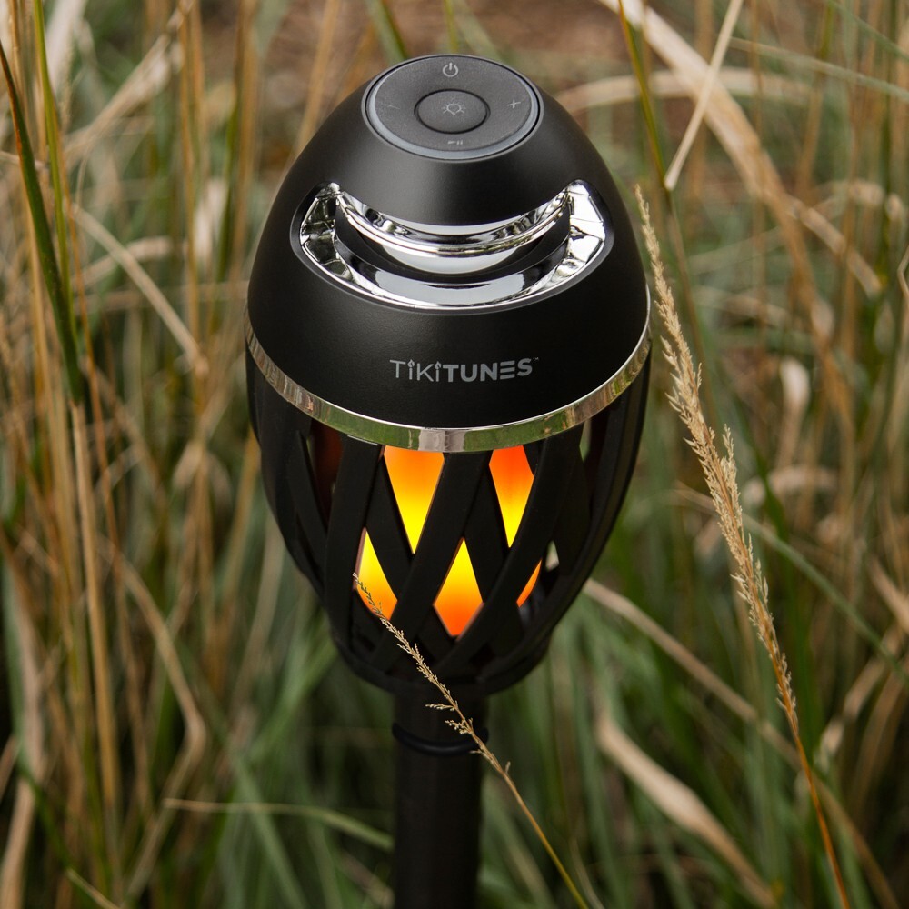 TikiTunes Portable Bluetooth Wireless Speaker (Bundle) with Adjustable 40” Pole