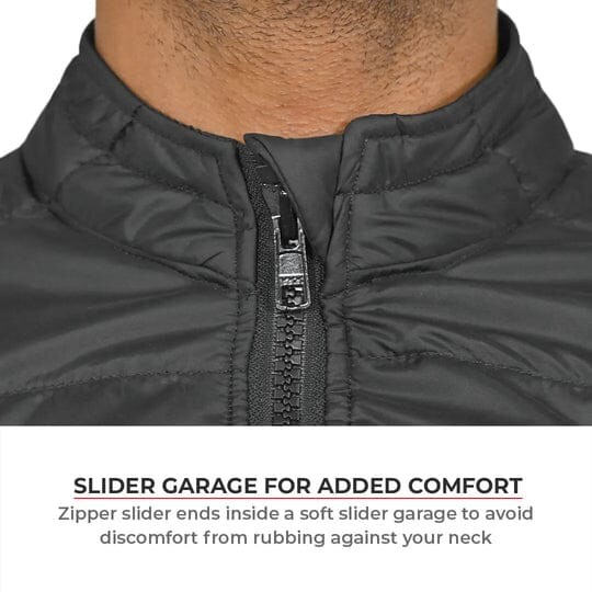 FROST - MOTORCYCLE WARM JACKET BLACK