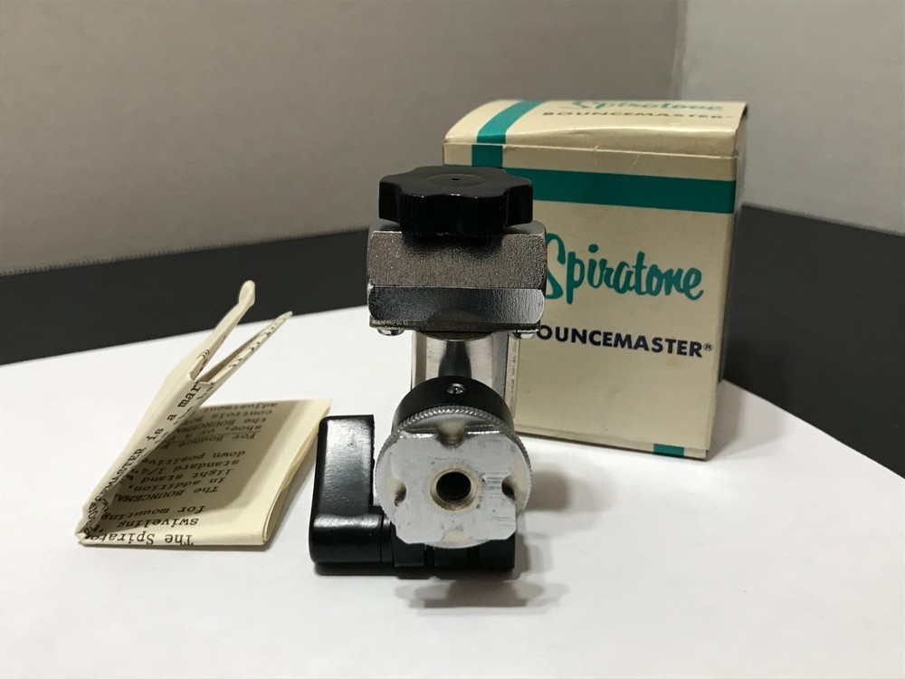 Vintage Spiratone Bouncemaster Bracket - Camera, Umbrella, Flash, Boom Mount