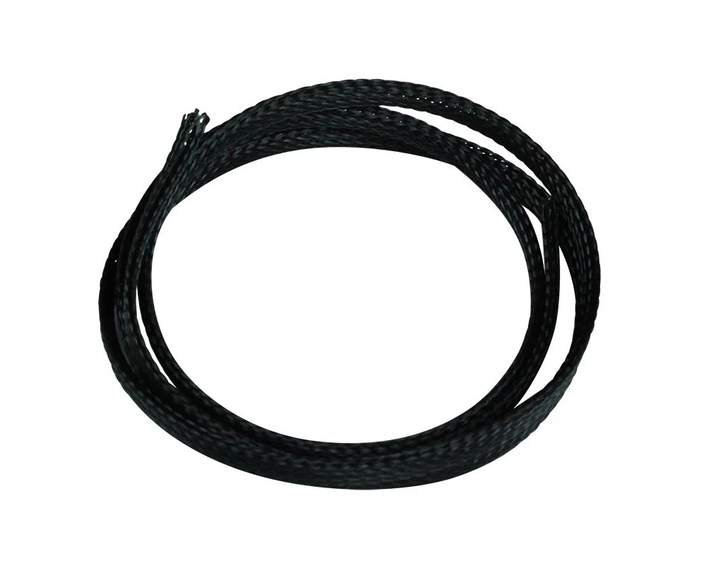 Progressive RC AC-BM7 - Black Braided Wire Mesh, 7mm (3ft)