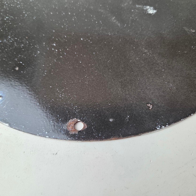 Vintage Union 76 Gasoline Sign - Porcelain Marine Gas Service Pump Sign