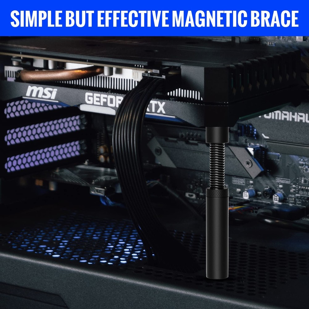 GPU Support Bracket, Graphics Video Card Brace with Height Adjustable, Anti S...
