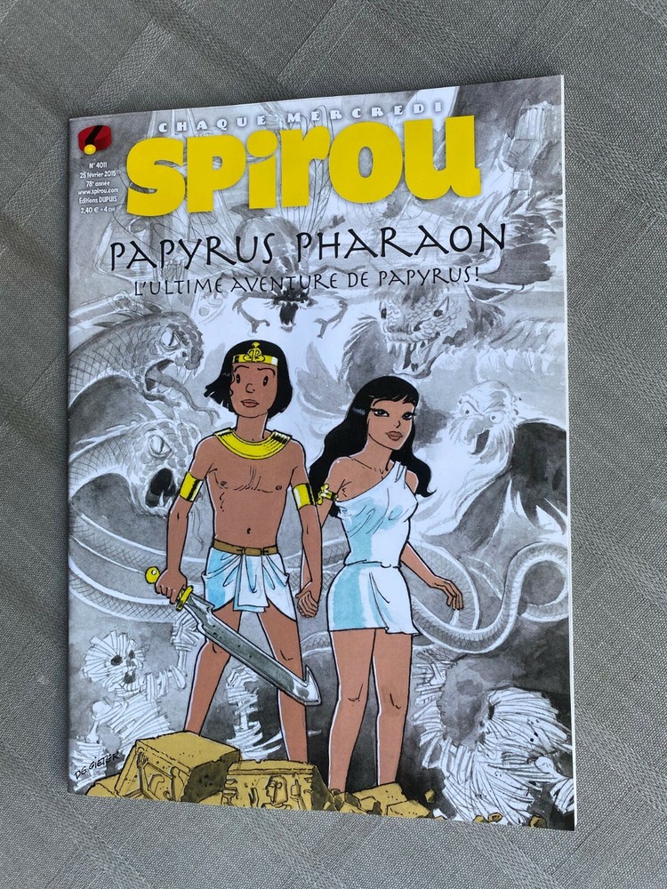 Spirou Weekly No. 4011 2015 In Excellent Condition