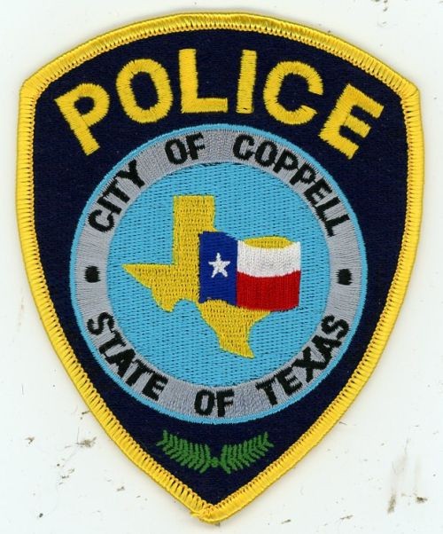 TEXAS TX COPPELL POLICE NICE SHOULDER PATCH SHERIFF