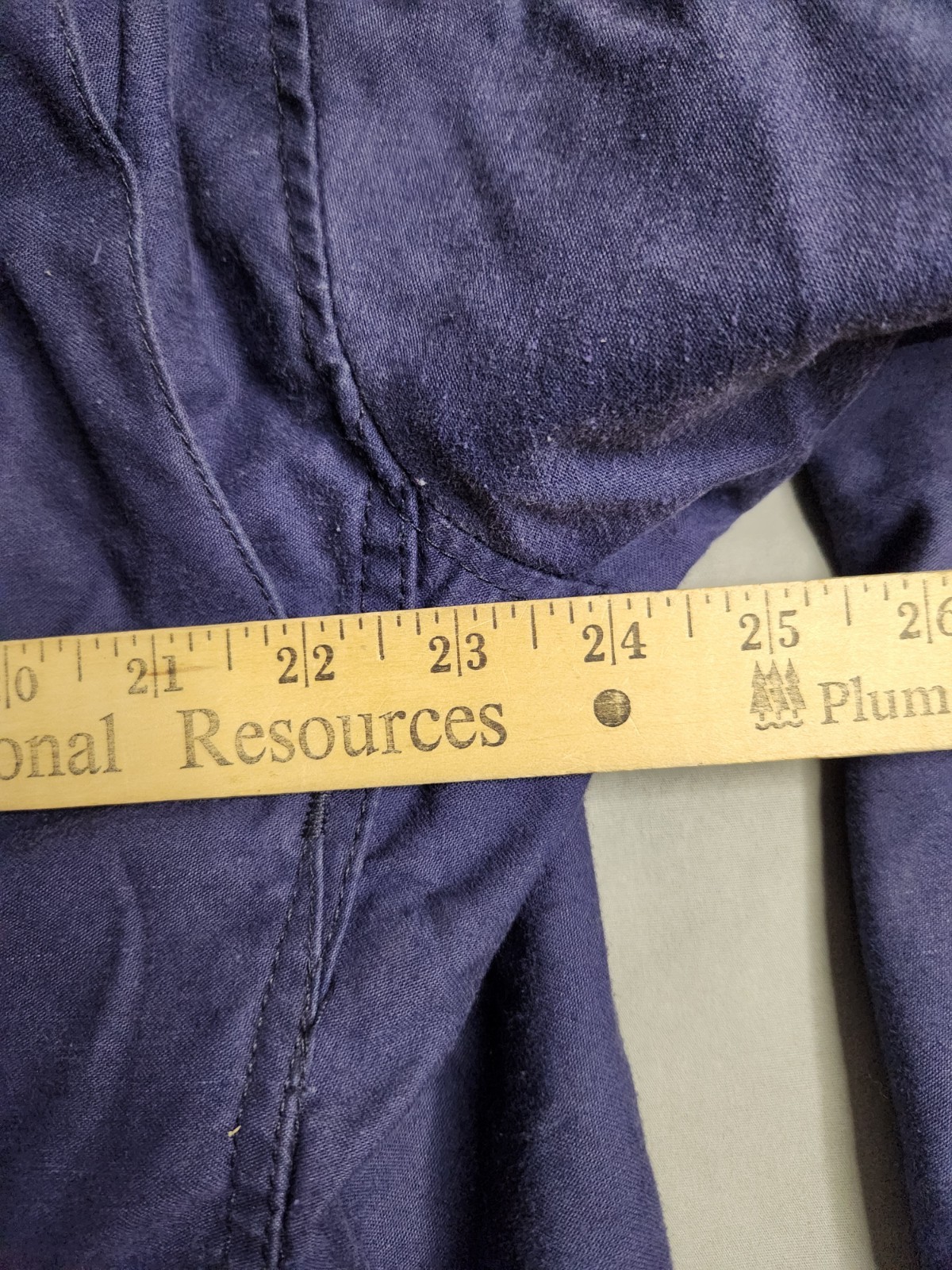 Alpha Industries M-65 Cold Weather Field Jacket Coat Mens Sz Large Blue Navy USA