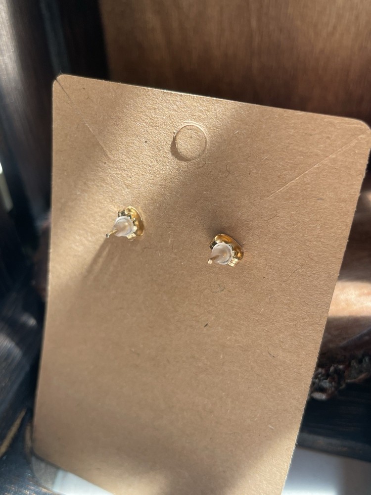 Handmade Pineapple Ball Post Earrings, Hypoallergenic