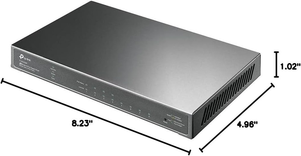 Jetstream 8-Port Smart PoE Switch with Omada SDN - Enhanced Network Security