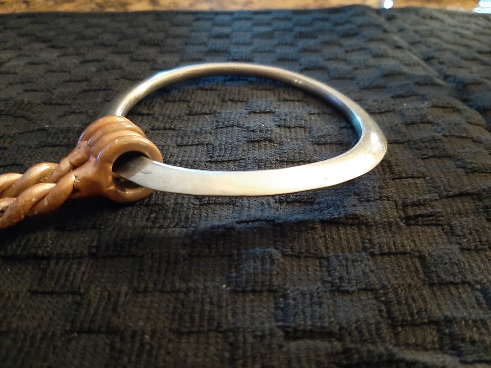 Lot Of 4 Snaffle Training Bits Copper Twisted Etc 5"