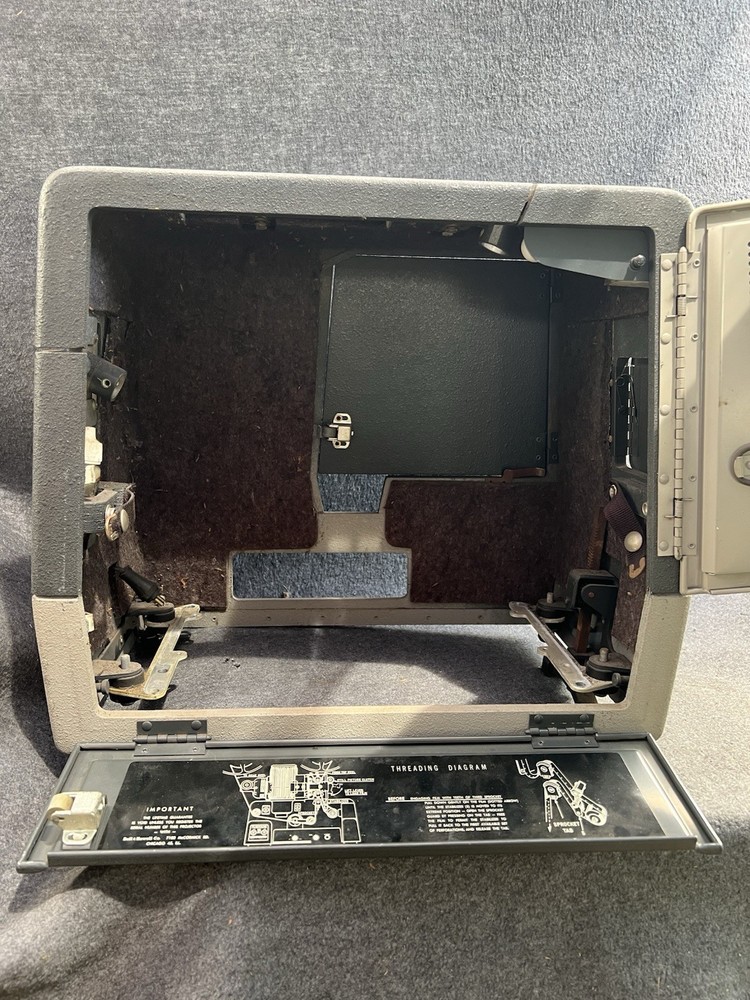 Bell & Howell Filmosound 385 projector amplifier cabinet case
