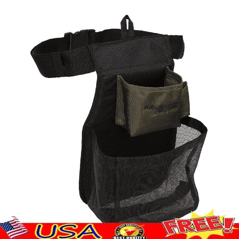 Large Trap Shooting Shell Pouch Ammo Holder Adjustable Waist Belt Quick Release