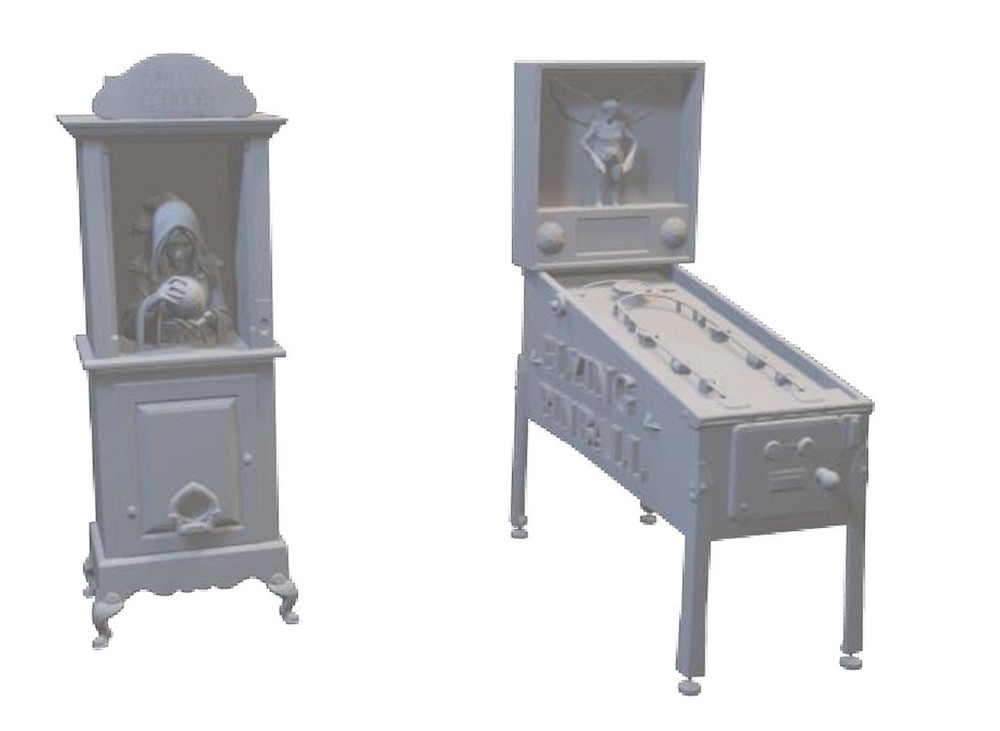 Resin printed Arcade Machines