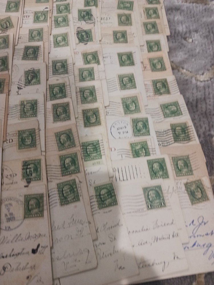 1 Cent Franklin Stamps