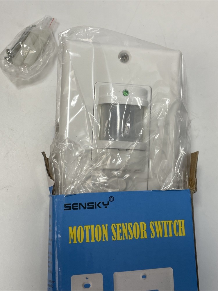 New Sensky Motion Sensor Switch Ambient Light Ambient Adjustable Time Delay