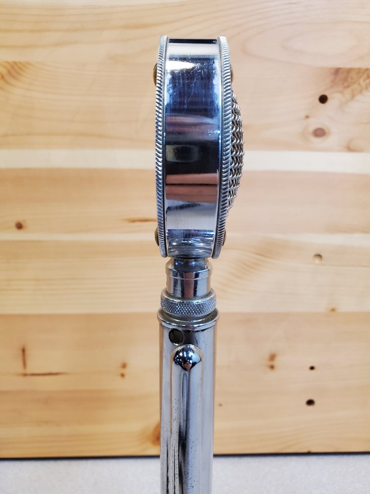 Vintage Astatic Silver Eagle Lollipop Microphone Mic, CB Ham Desktop, Untested