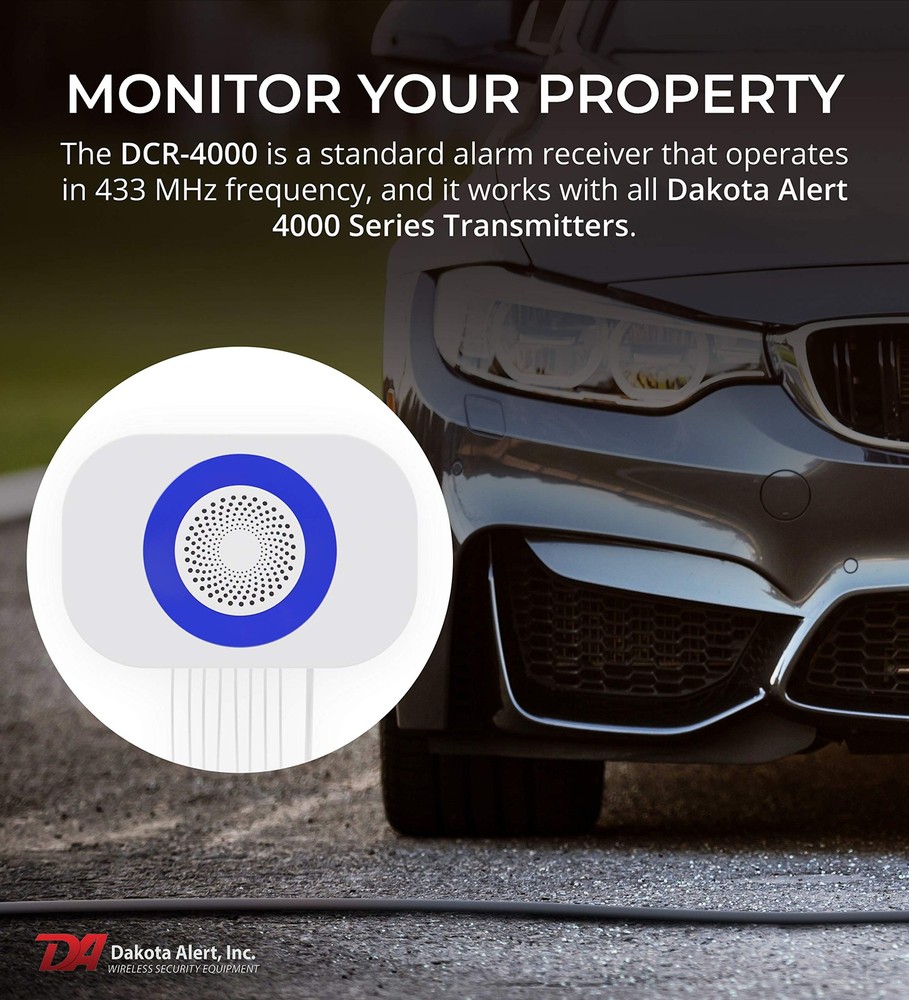 Driveway Alarm Sensor - Wireless One + Advanced Receiver
