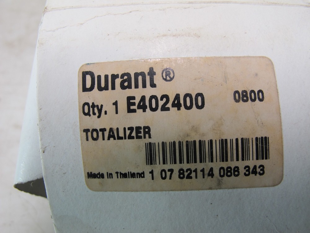 DURANT E402400 TOTALIZER NSFB