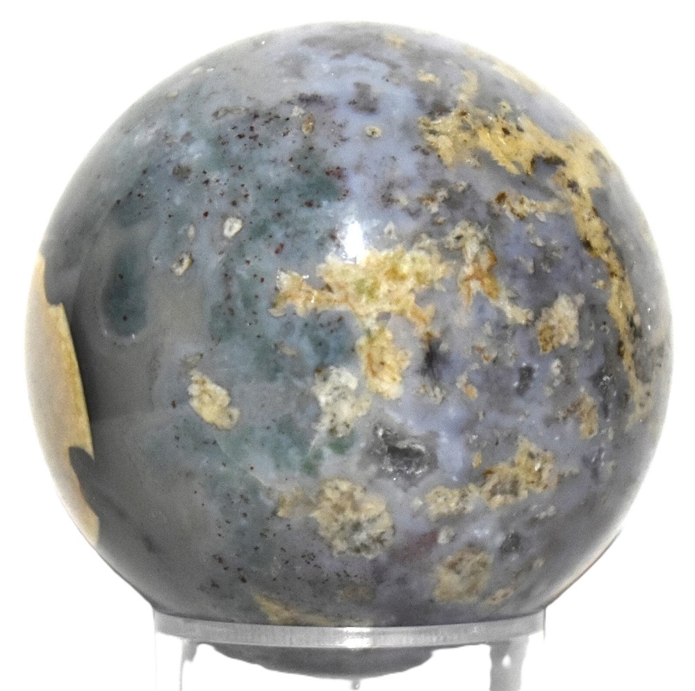 Beautiful Moss Agate Sphere 2.07"/200 grams
