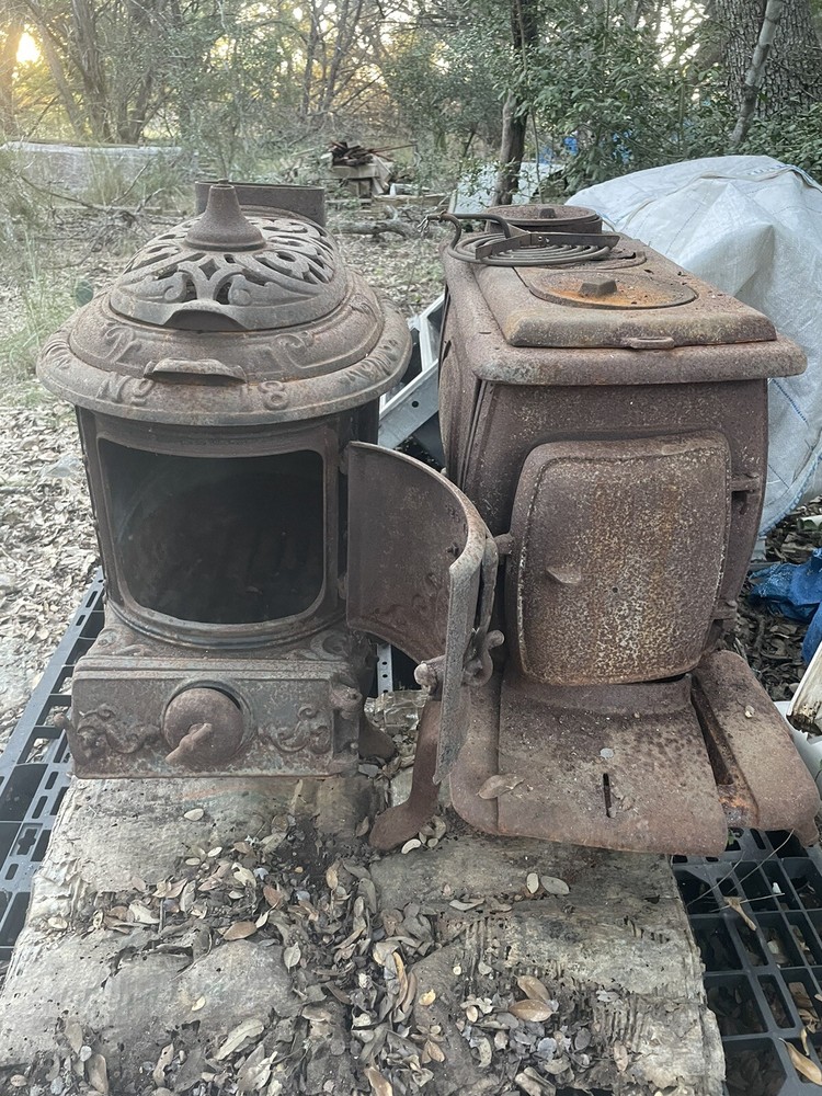 wood burning stove