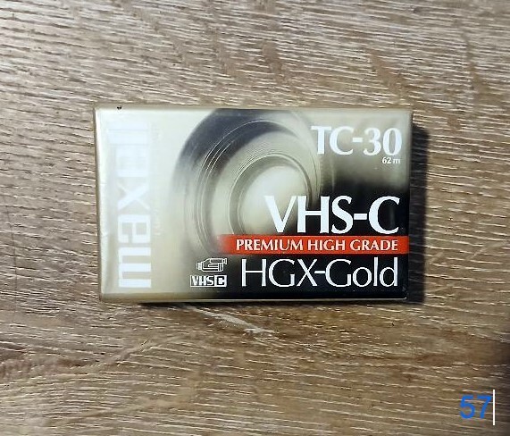 Maxell - VHS-C Tape - Sealed