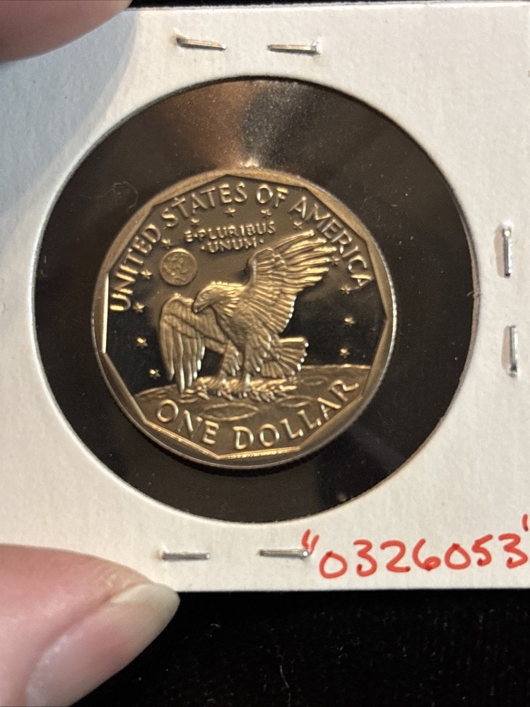 1981 S Susan B Anthony Dollar Proof “0326053” SBA $1