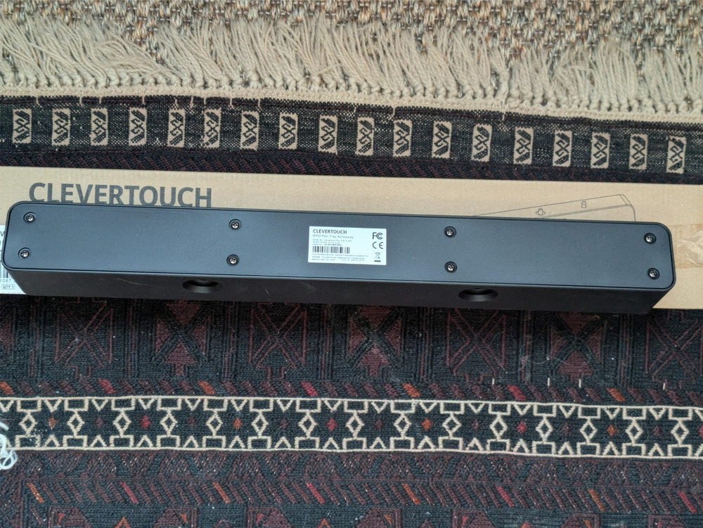 Clevertouch IFPD Pen tray Accessory with NFC function - open box