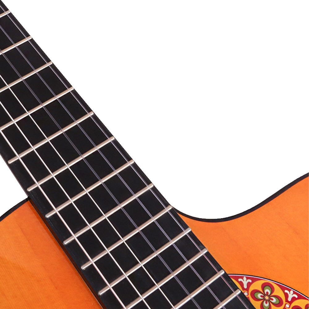 39-inch Standard Body & Cutaway Solid Top Classical Guitar