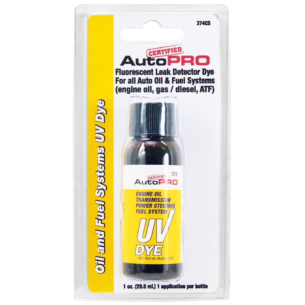 Universal Oil System UV Leak Detection Dye - Essential for Engine Maintenance