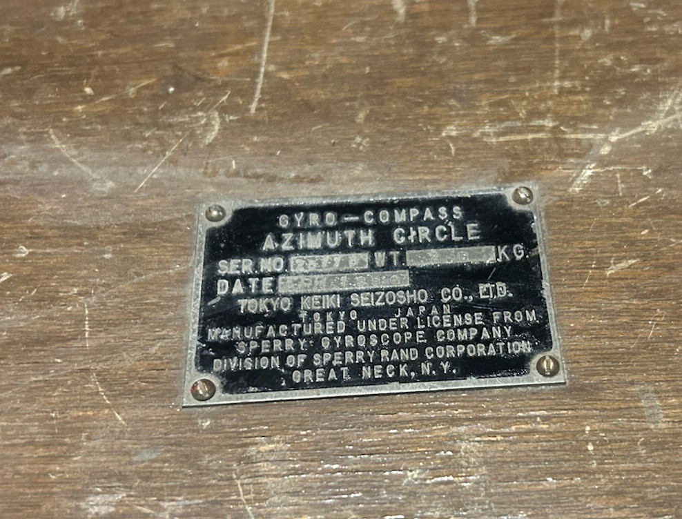 Gyro Compass azimuth circle