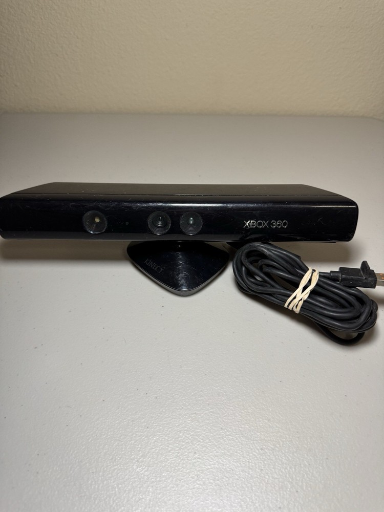 OEM Microsoft Xbox 360 Kinect Sensor Bar Camera Model 1473- Black - Tested A42