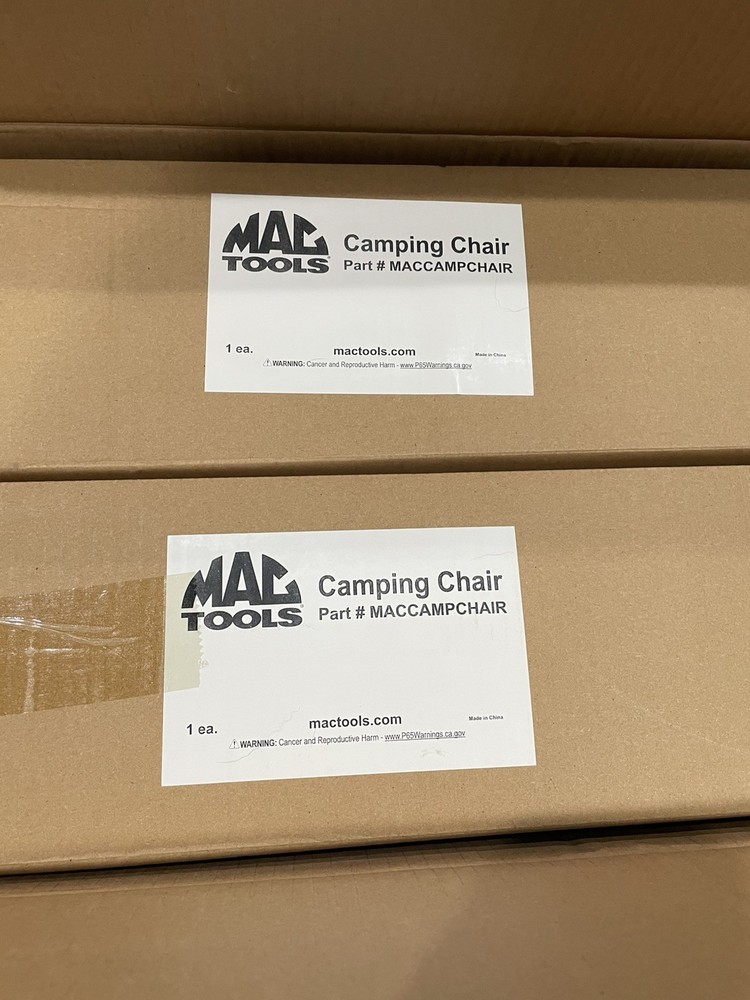 Mac Tools Camping Chairs (Set of 2)