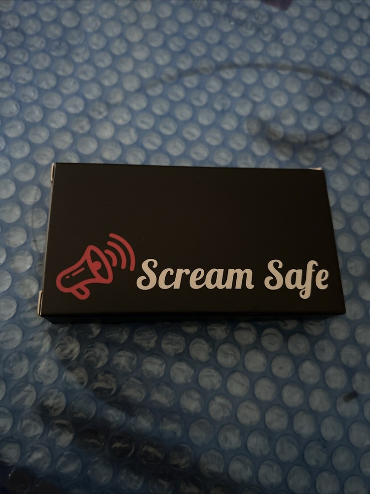 Scream Safe Personal Protection Alarm - 1 Device