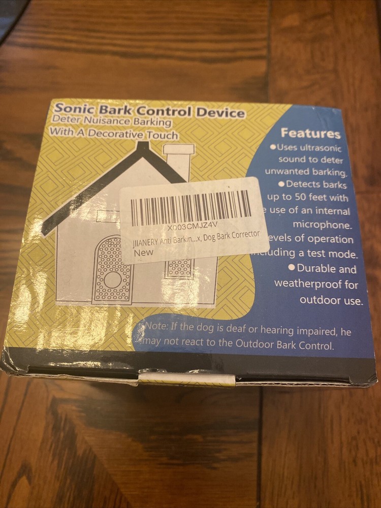 Sonic Bark Control Device