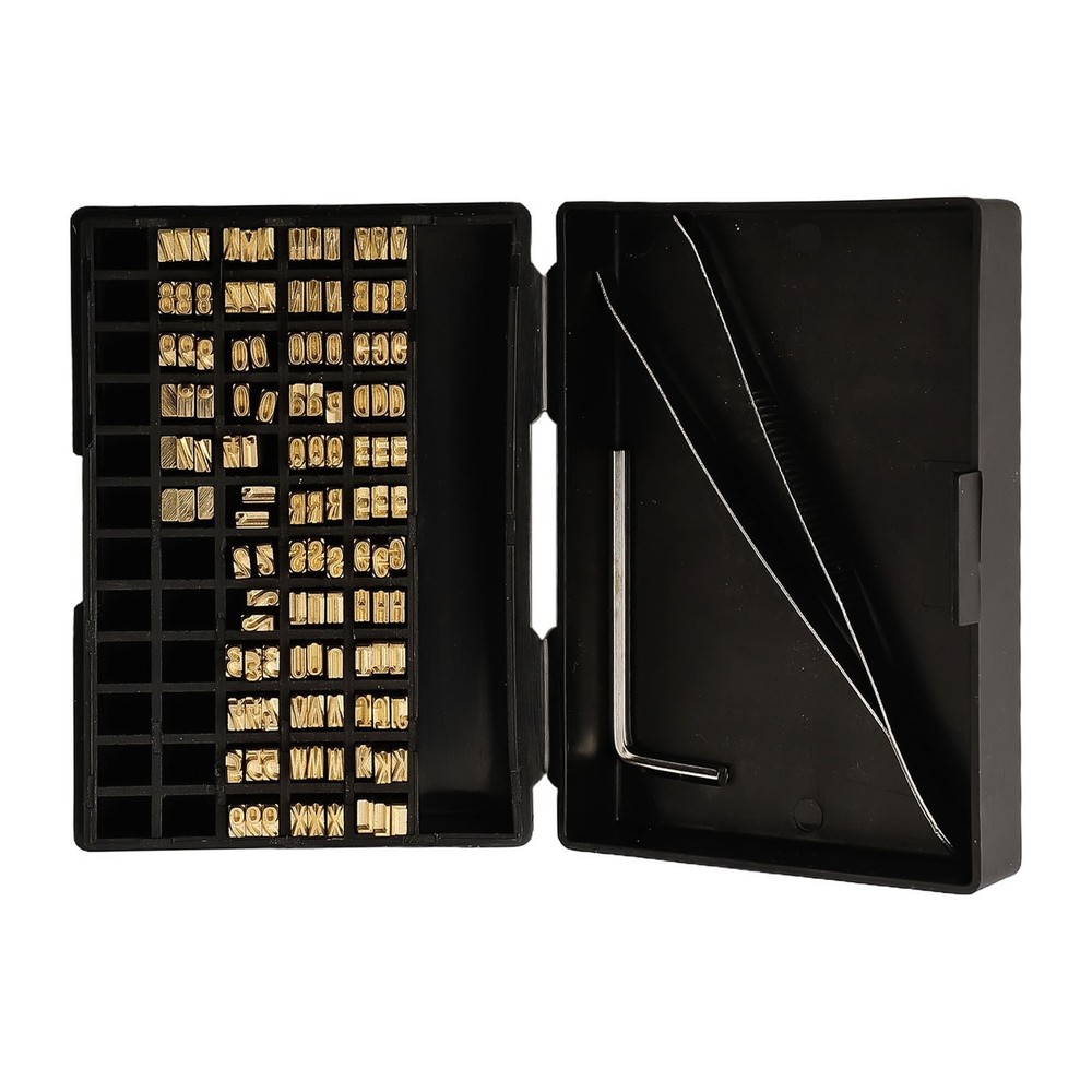 Coding Machine Printing Font 120 Pcs Copper Character Printing Accessories