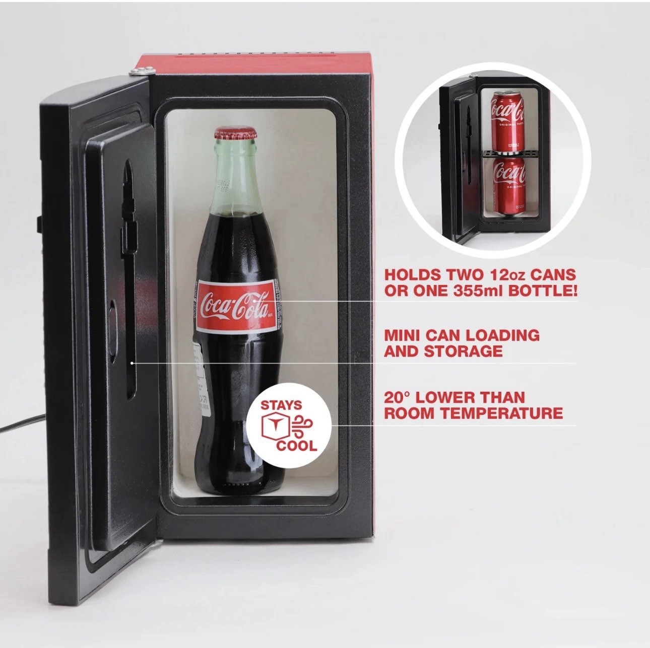 NEW WAVE TOYS COCA-COLA CLASSIC REPLICA ARCADE VENDING MACHINE 1/6 Scale *RARE*