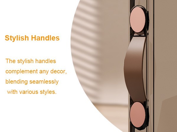 UAMFURI Extra Large Stackable Storage Bins with Lids & Wheels & Door, 640QT