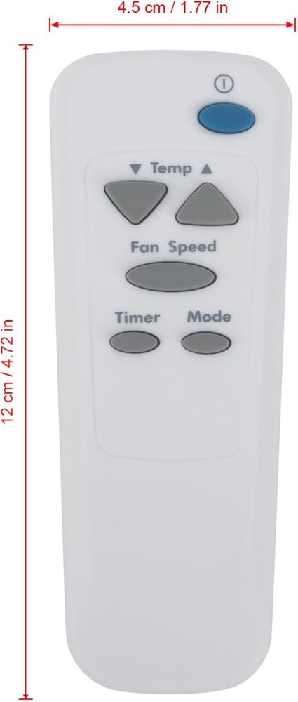 Replacement AC Remote Control Compatible for LG Portable Room A/C Air Conditione