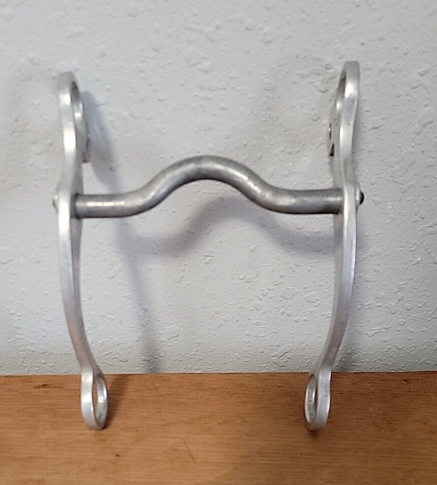 Engraved Ricardo Low Port Horse Bit