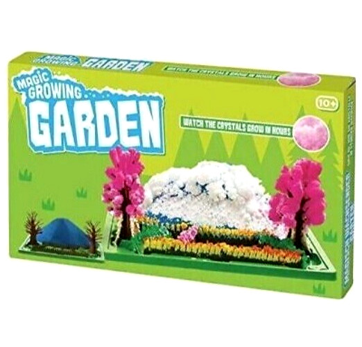 Tobar Magic Growing Garden Crystal Activity Kit, Multi-Colored