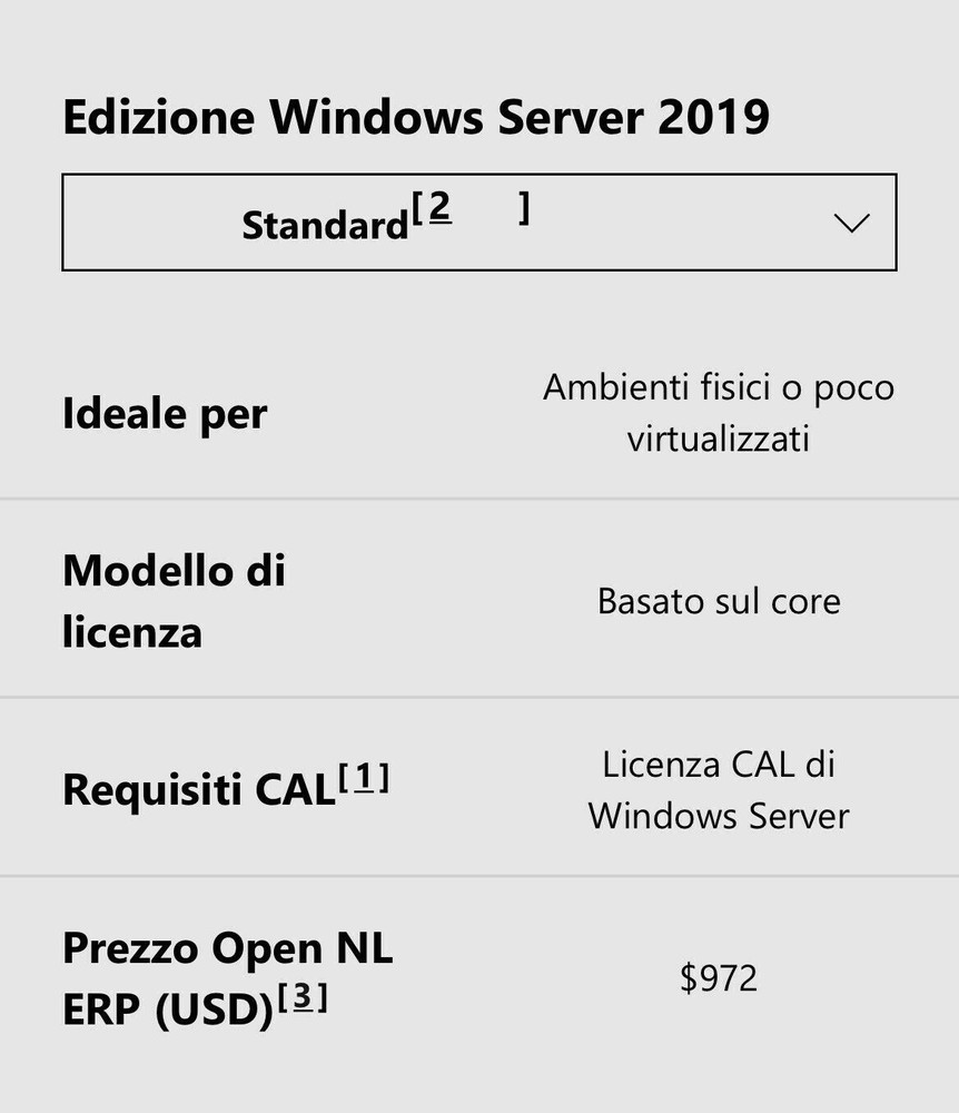 Windows SERVER Standard 2019 - 16 Core - Con DVD E Stick - ORIGINALE ! ENG