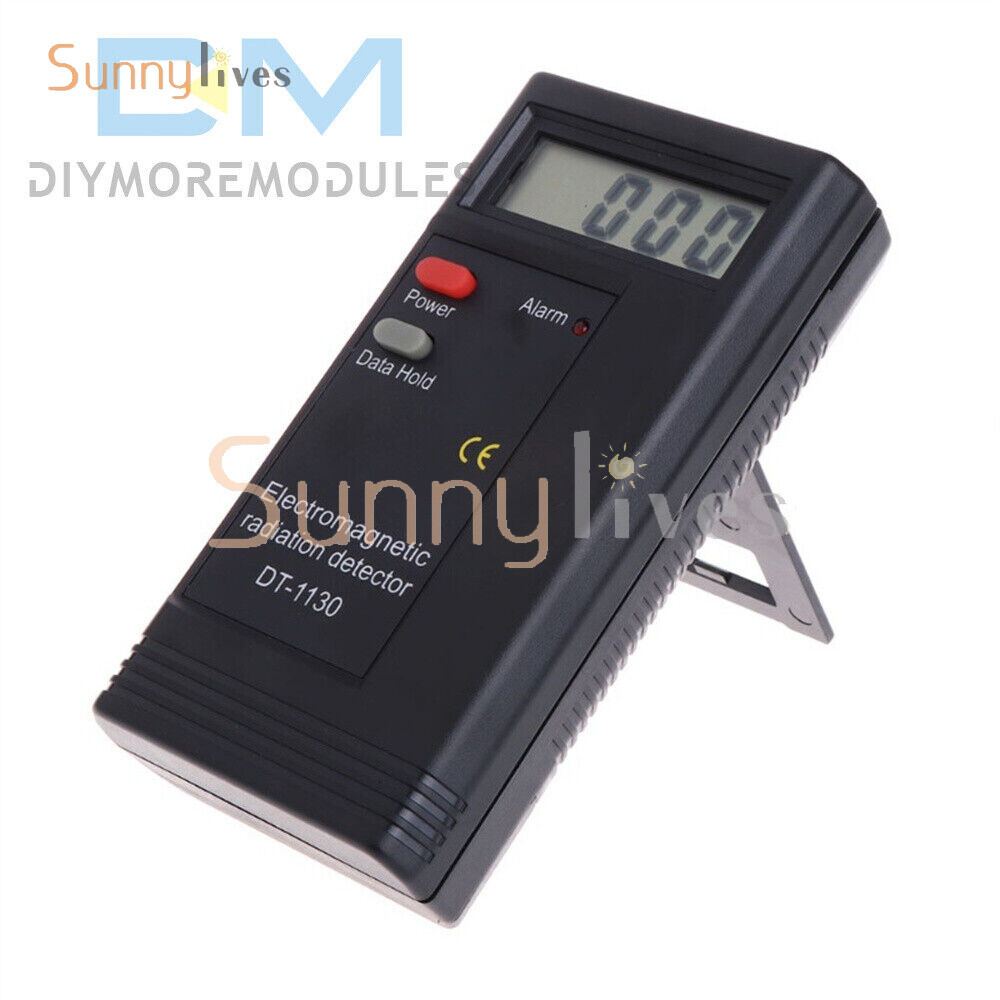 LCD Digital Electromagnetic Radiation Detector EMF Meter Tester Measuring Device